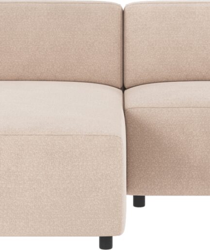 Chaiselongsofa Rowico Willard Rita Lysebeige Modulopbygget Nordisk Design  7340126588000