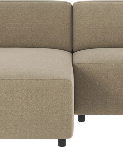 Chaiselongsofa Rowico Willard Mørk Beige Nordisk Design Rita 109 Polyester Nozag Fjedre Koldskum Modulbar 234x161  7340126588321