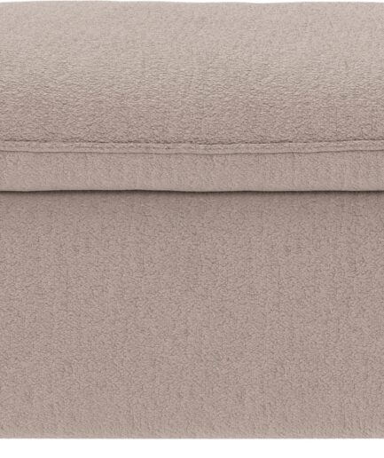 Puf Til Sofa Skammel Rowico Rawlins Alice Lysebeige Nordisk Design 91x91x45  7340126567890