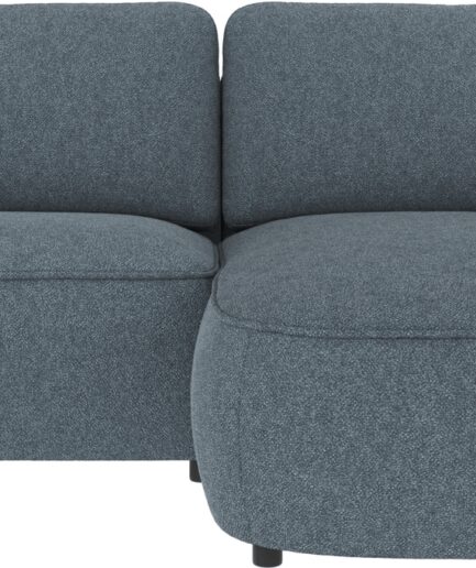 Chaiselongsofa Rowico Norris Højrevendt Bobby Mellemblå Skandinavisk Design 226x162  7340126583357