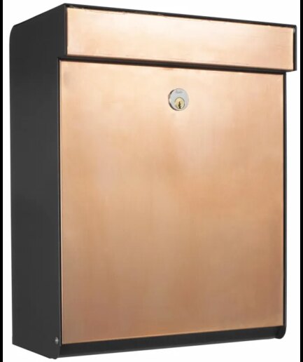 Allux Grundform Kobber Postkasse  5701701473920