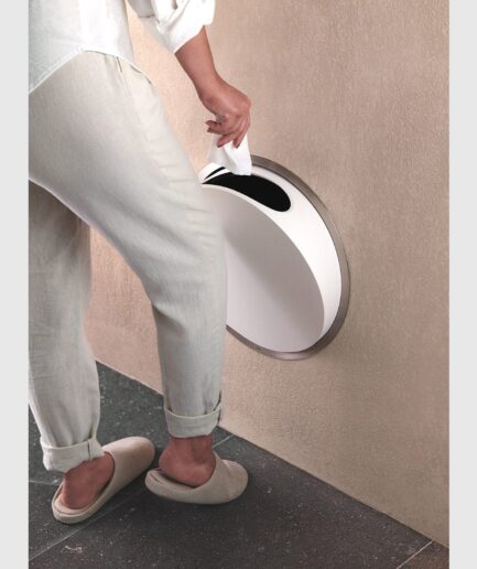 Vola Indbygget Affaldsbeholder Rs1 Rs1 Børstet Sort