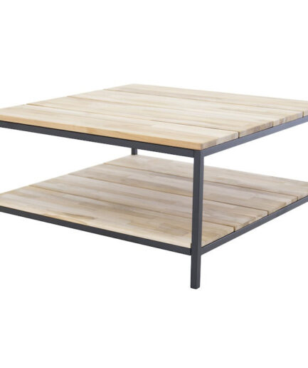 Cirebon Sofabord Træ Med Metalben  7350107084322