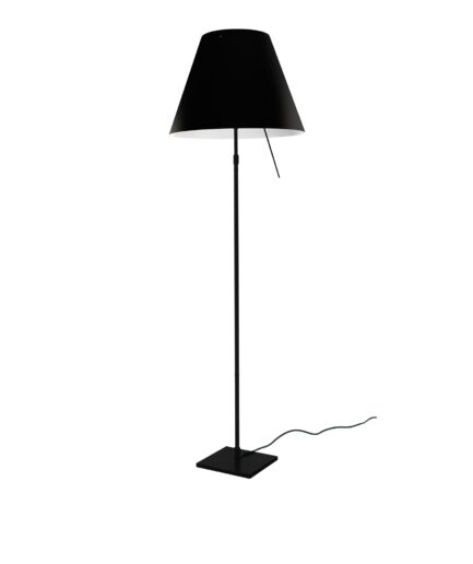 Costanza Gulvlampe D13 Luceplan Sort