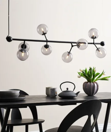 Halo Design Nordlys Langbordspendel Smoke