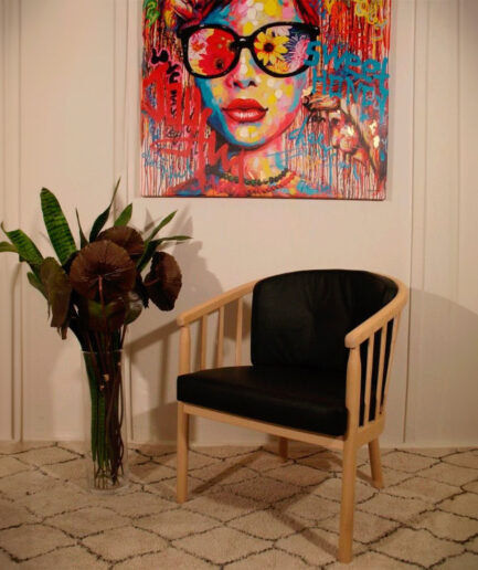 Denver Lænestol ægte Læder