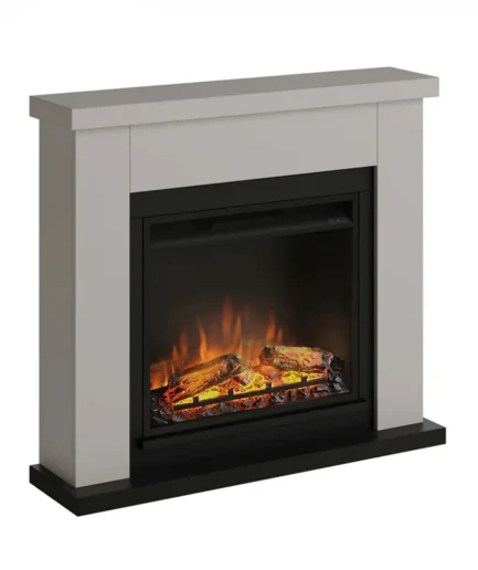 Frode Beige Elektrisk Kamin