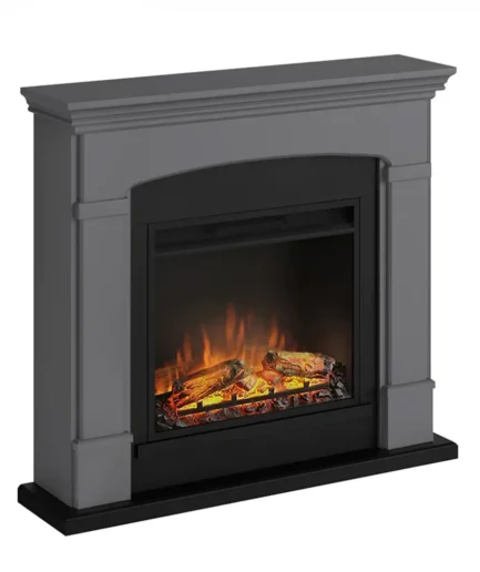 Helmi Grå Elektrisk Kamin