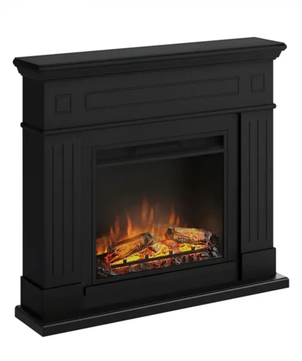 Larsen Sort Elektrisk Kamin