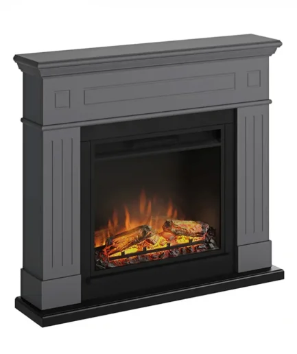 Larsen Grå Elektrisk Kamin