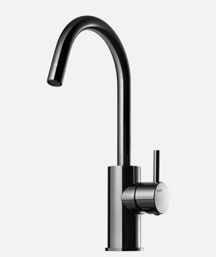 Tapwell Evm078 Håndvaskarmatur Black Chrome
