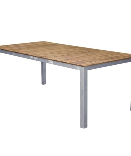 Havebord 200 100 Akacietræ Stål  7350107081222